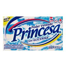 Jabon De Barra Princesa De 350gr